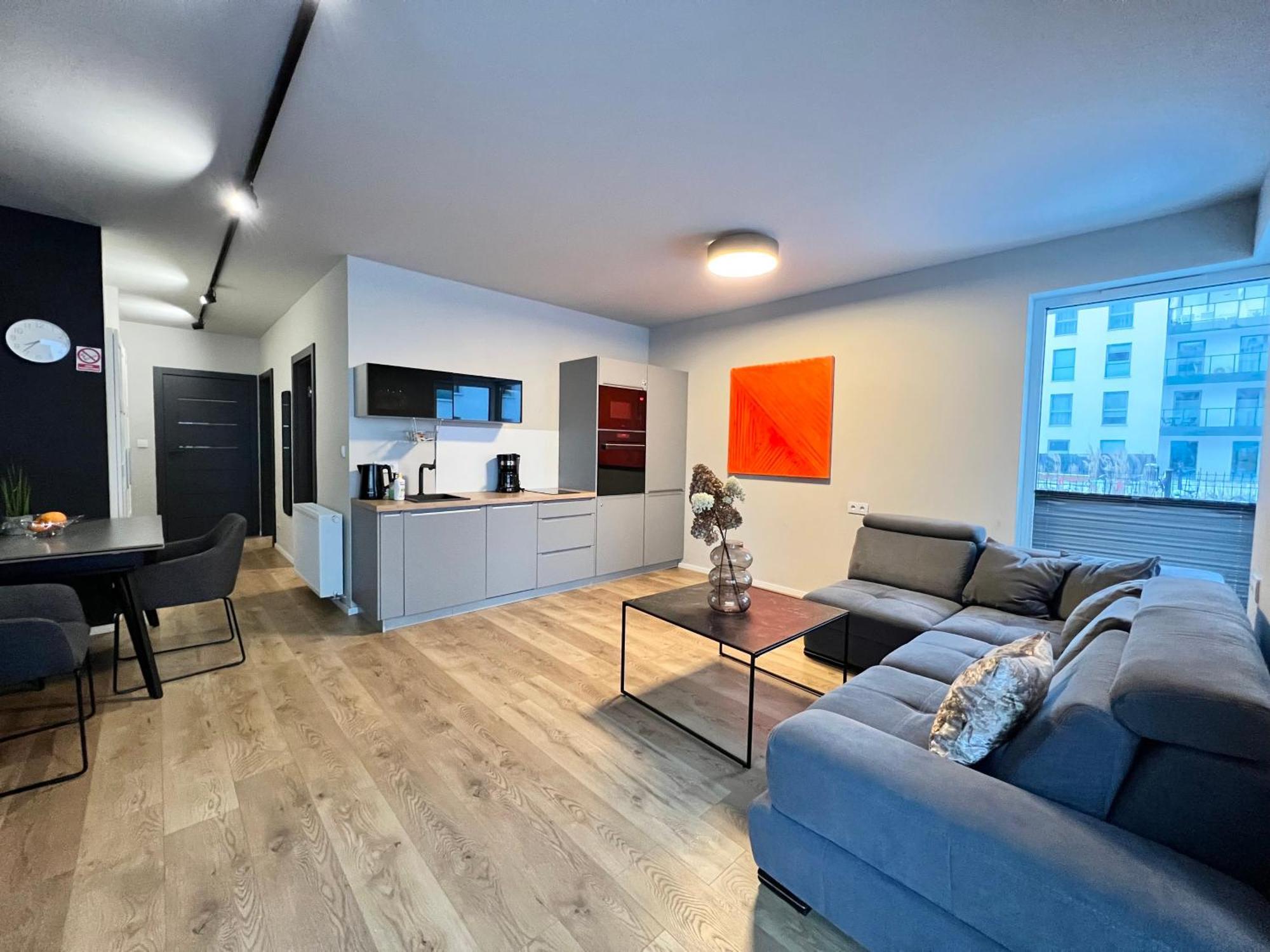 64M2 Apartment Oldtown Gdansk Yacht Marina Bagian luar foto